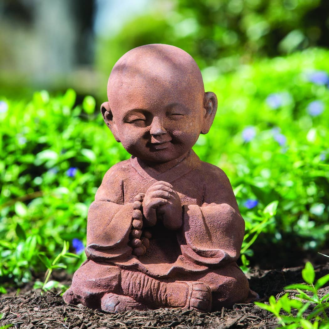 Alfresco Home - Wholesale Outdoor Ornament/Decor - Praying Buddha1