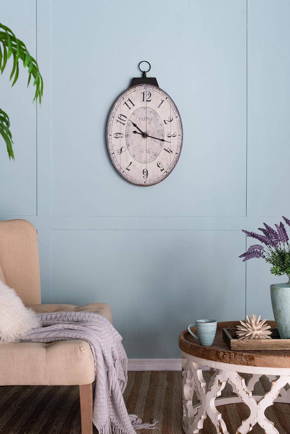 A&B Home Group Inc. - Wholesale Wall Clock - Oval Wall Clock4