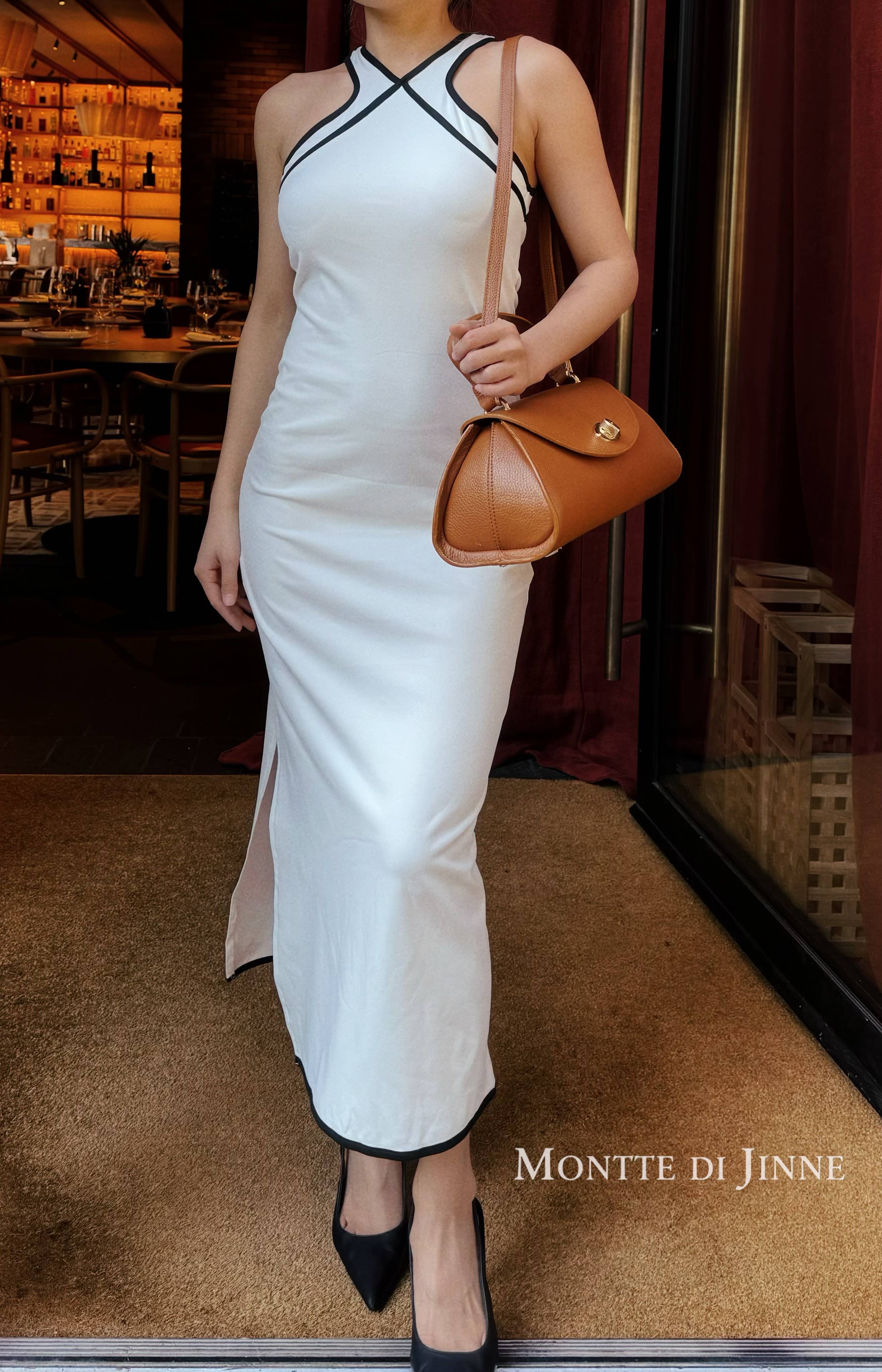 MONTTE DI JINNE – wholesale Top handle bag – women's – Italian Handmade Curved Flap Leather Shoulder Bag4