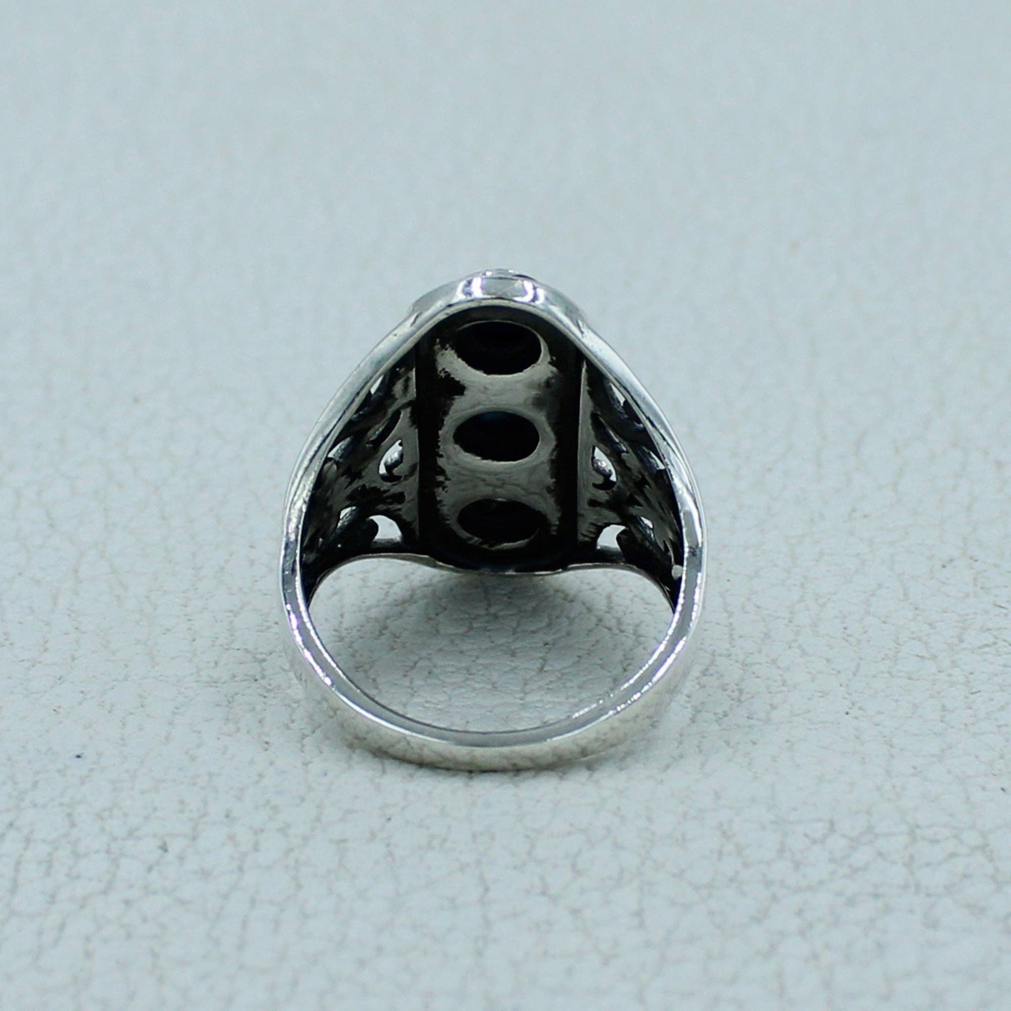 Silvex Jewelry – Engroshandel Statementring – Turkis, Lapis Lazuli Sterling Sølvring5