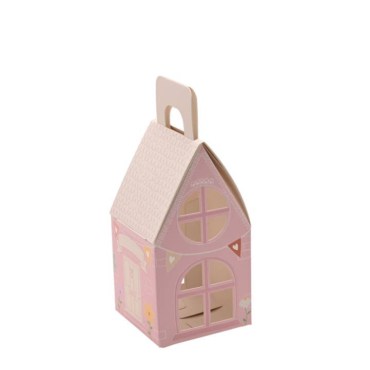 **MULTI 6** Scatola Casa Softies Rosa Festa della Mamma - Piccola 8,5 cm per la vendita all'ingrosso da parte di WIDDOP and Co.