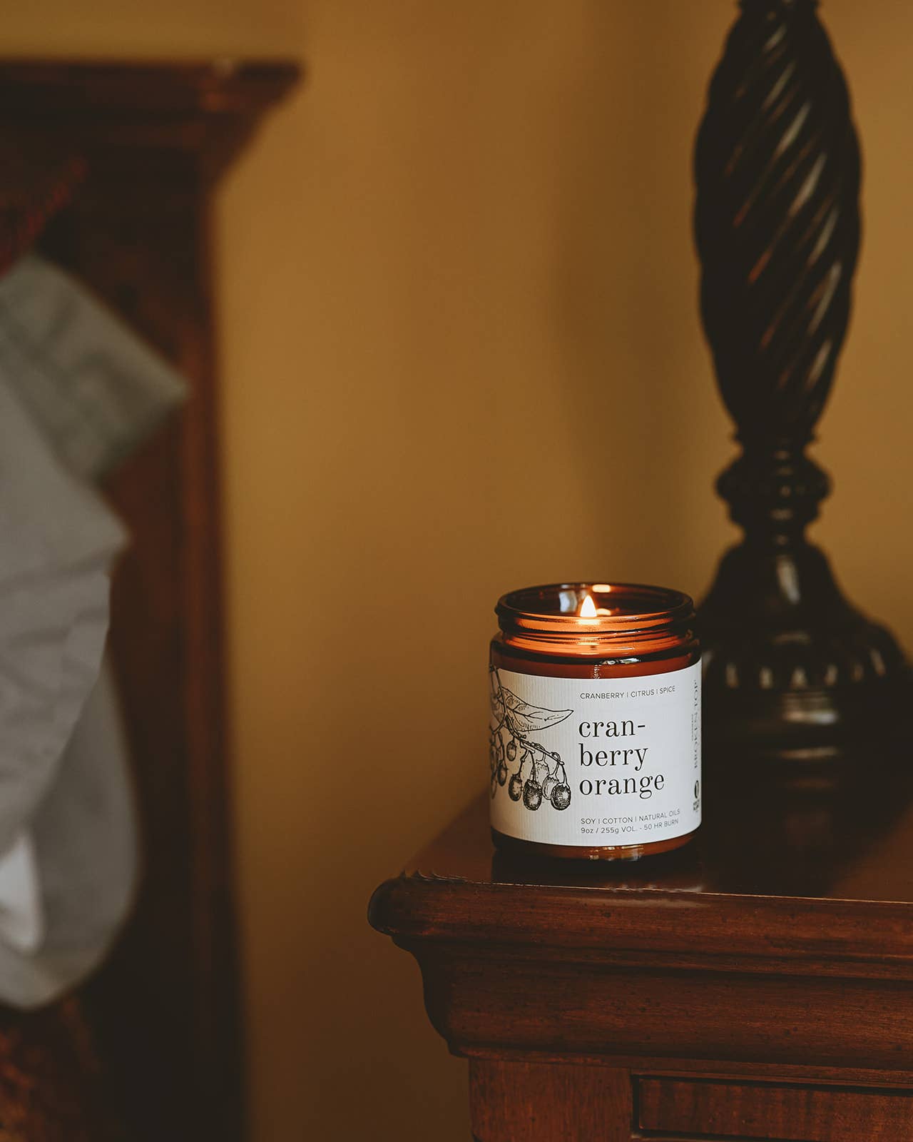 Broken Top Brands - Wholesale Jar/Filled Candle - Cranberry Orange 9oz Soy Candle3