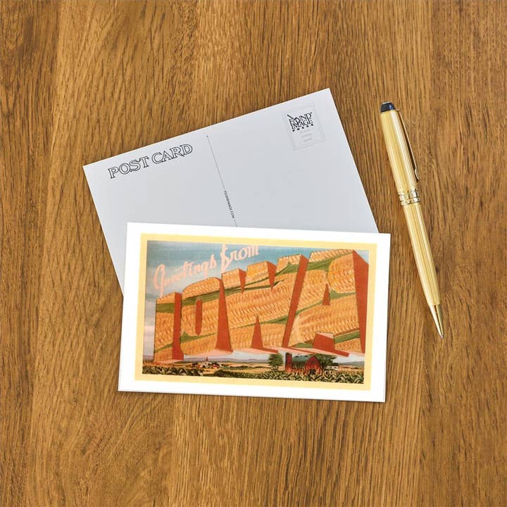 Found Image Press - Wholesale Postcard - Postcard IA-74 Greetings from Iowa1
