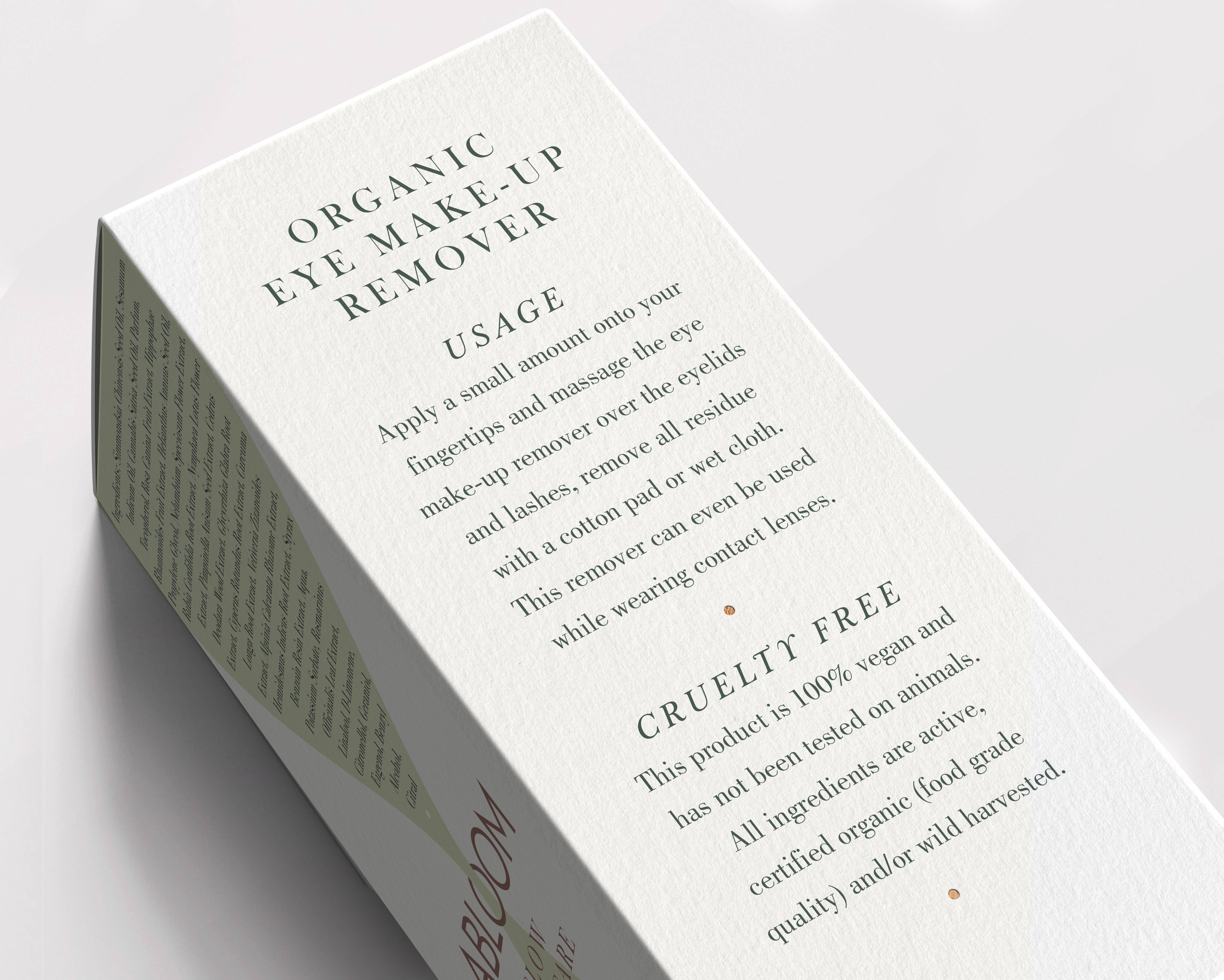 Abloom Skincare - Wholesale Makeup Remover - ORGANIC (EYE) MAKE-UP REMOVER4