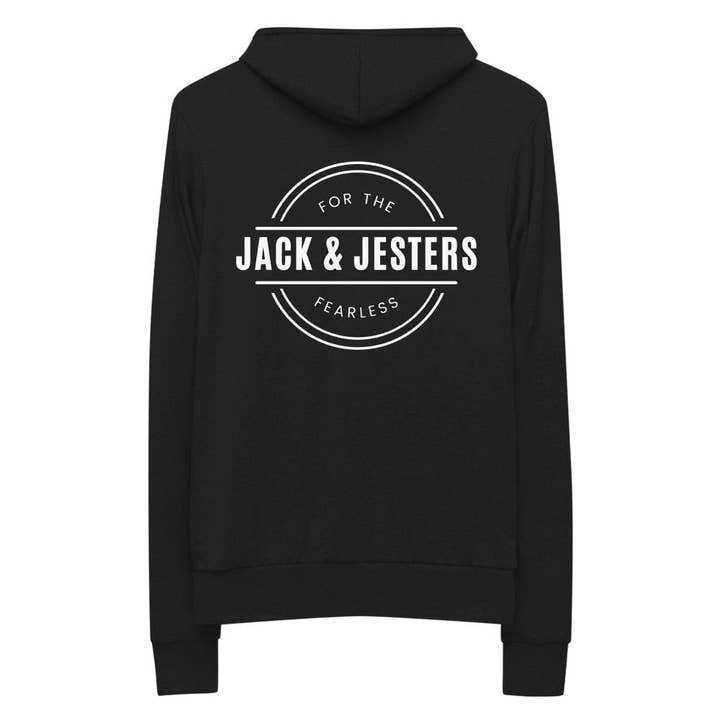 Zip Up Hoodie (Unisex) for wholesale by Jack & Jesters