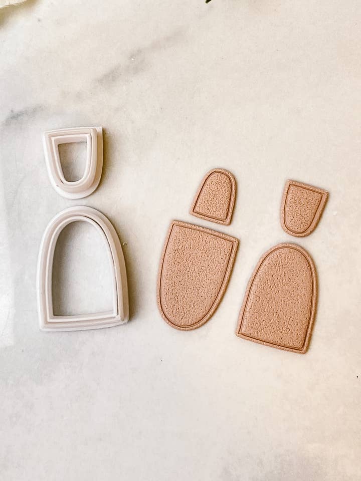 Ausstechformen aus Polymer Clay, gerahmt für den Großhandel von Tera Clay