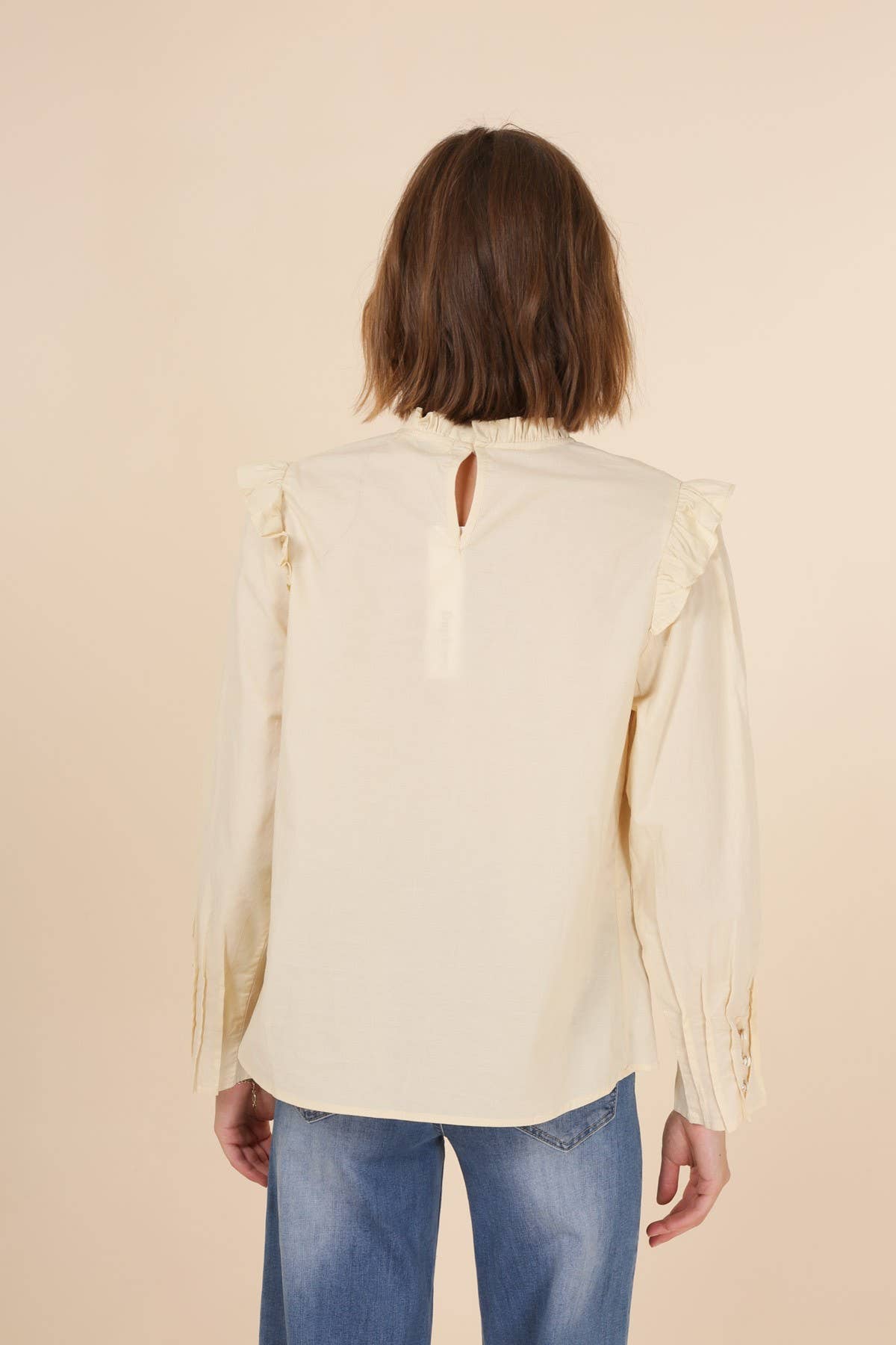 Daphnea - Vente Chemisier – femme - 3761 TOP PLISSÉ3