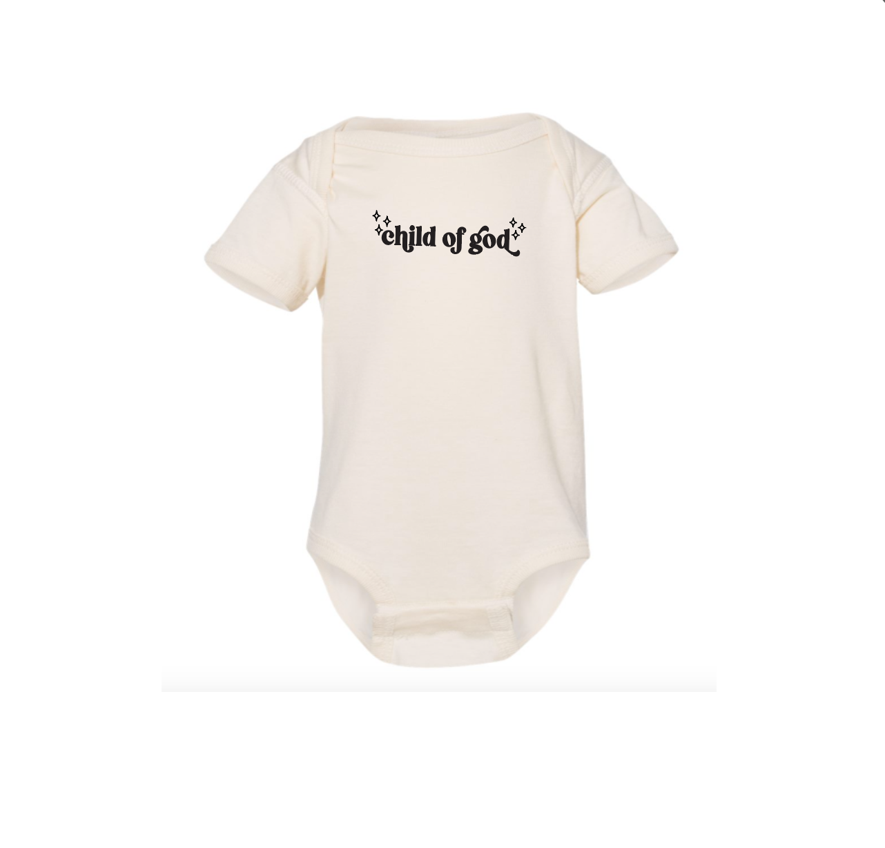 SBG Co. – wholesale Bodysuit (non-footed) – Baby – Child of God Onesie1