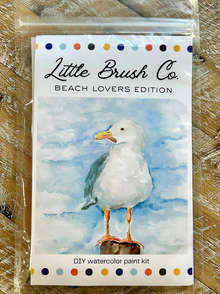 DIY Watercolor Paint Kit - Beach Edition for wholesale by Coast and Cork