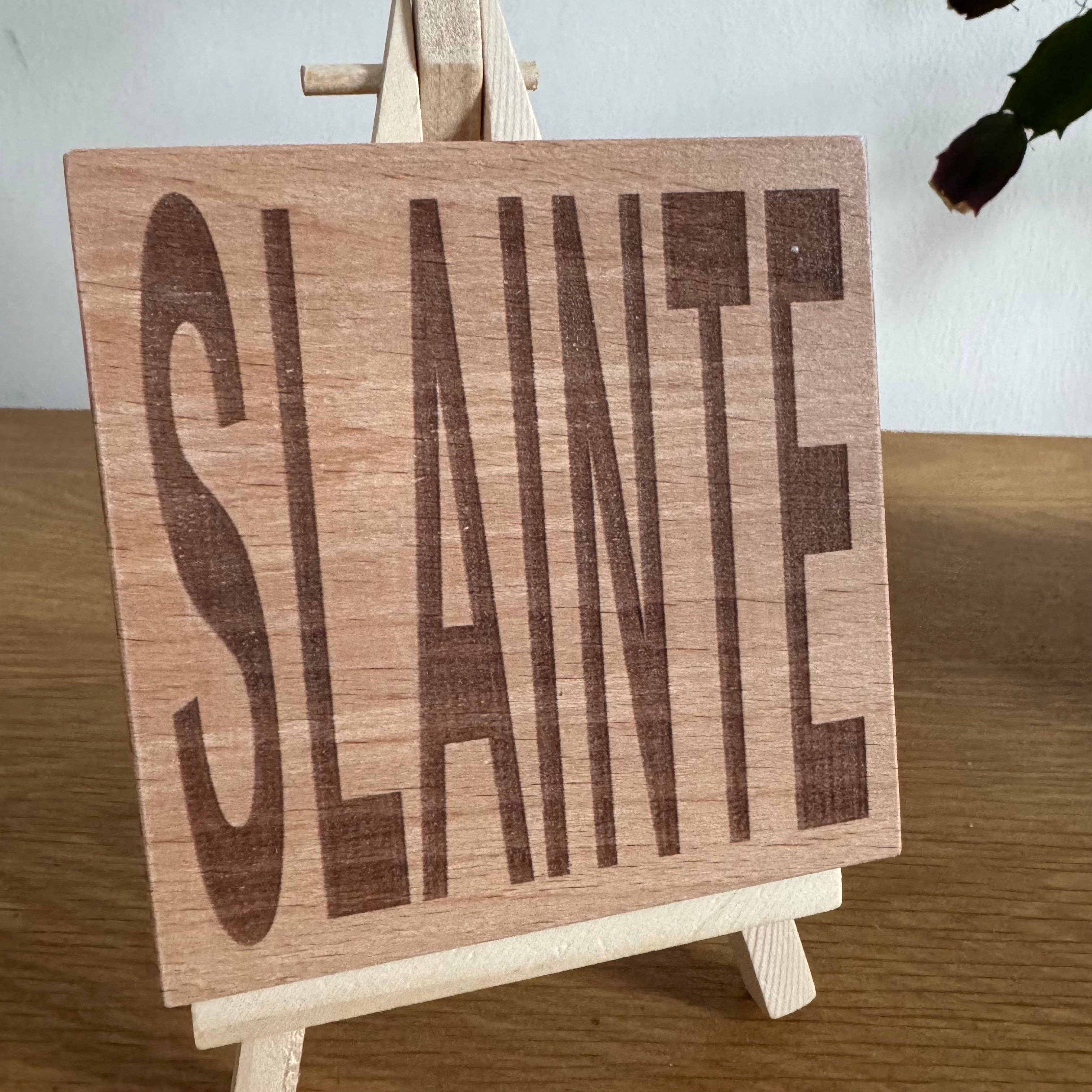 Craftypups - Wholesale Coasters - Coaster - Scottish Gaelic - Slainte1