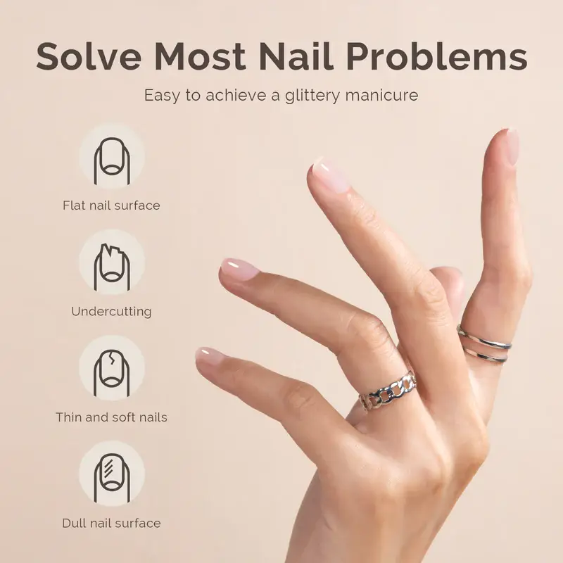 MELODYSUSIE – wholesale Nagelhärdande medel – melodysusie 7-i-1 Builder Gel 15 ml - Mjölkvit6