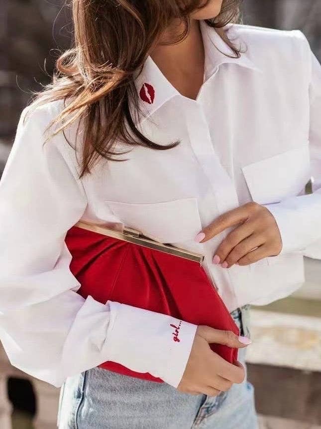 ESTEE BROWN – wholesale Buttoned-down shirt – Women's – Patterned shirt - 80852