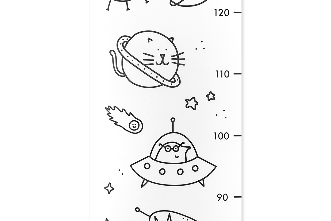 Edicare Editora, Lda. - Wholesale Growth Chart - Kids & Baby - SPACE - GROW CHART2