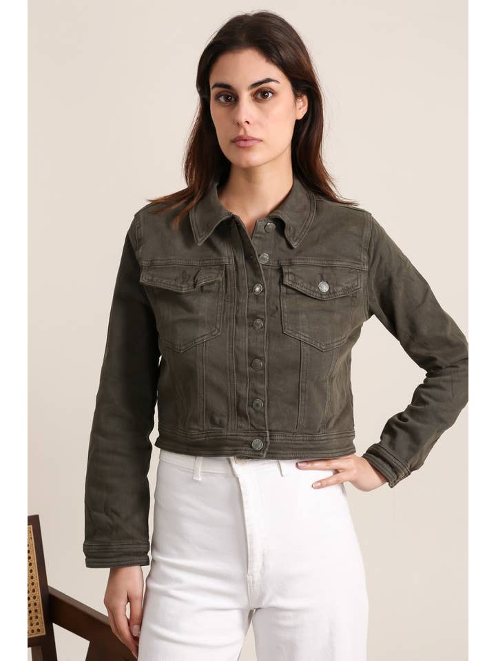 Vivid - Wholesale Jeans - Women's - Denim jacket color20