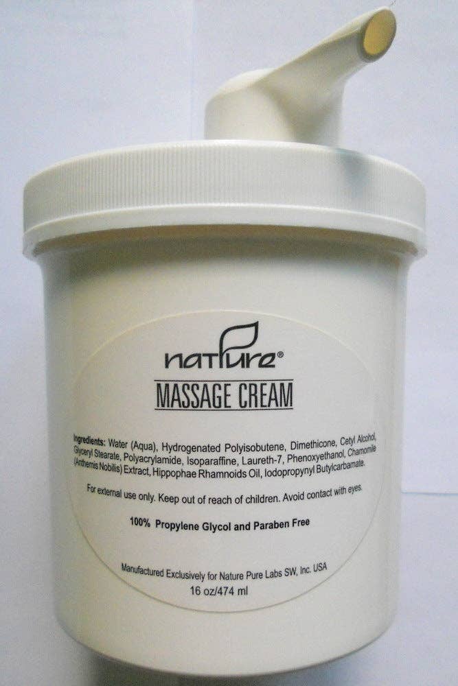 NATPURE Clinical Skin Care - Wholesale Massage Oil/Gel - Professional Hippophae Massage Cream / 1.0 lb1