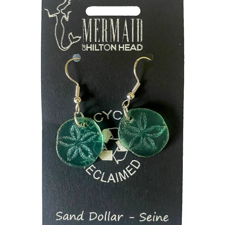Mermaid of Hilton Head - Vendita all'ingrosso Orecchini pendenti - Orecchini Ocean realizzati con materiali riciclati6