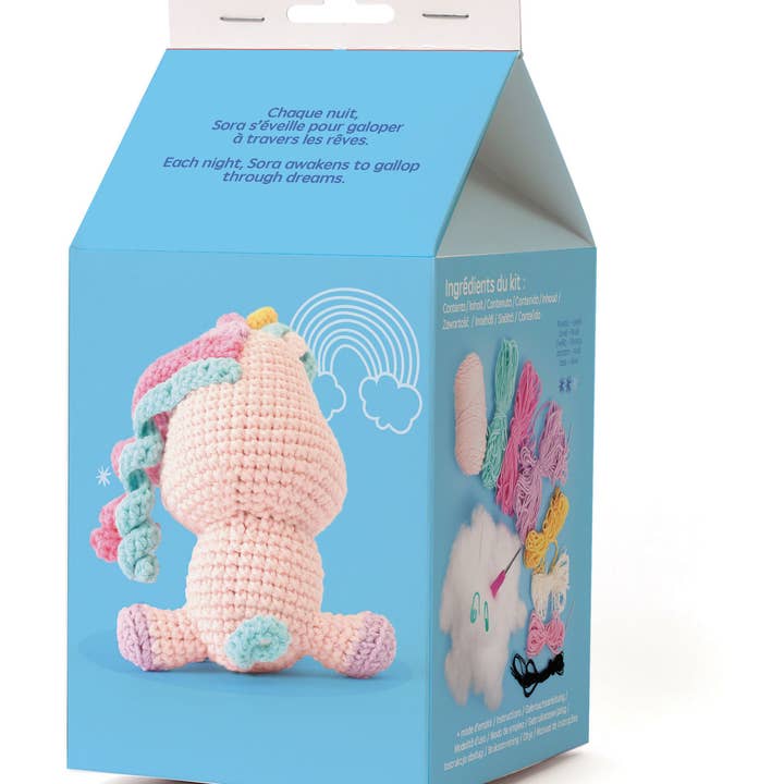 Graine Créative - Vente Accessoire de tricot/crochet - KIT MINIGURUMI LICORNE2