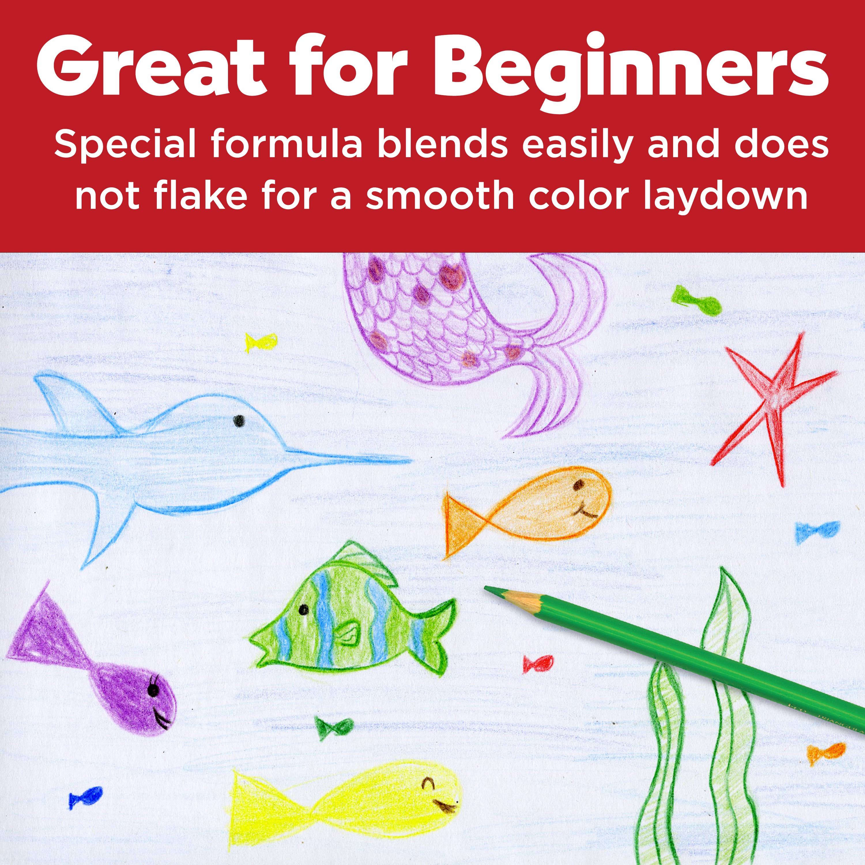 Faber-Castell / Creativity for Kids - Wholesale Colored Pencil - 12 Triangular Colored Pencils EcoPencils2