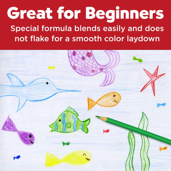 Faber-Castell / Creativity for Kids - Wholesale Colored Pencil - 12 Triangular Colored Pencils EcoPencils2