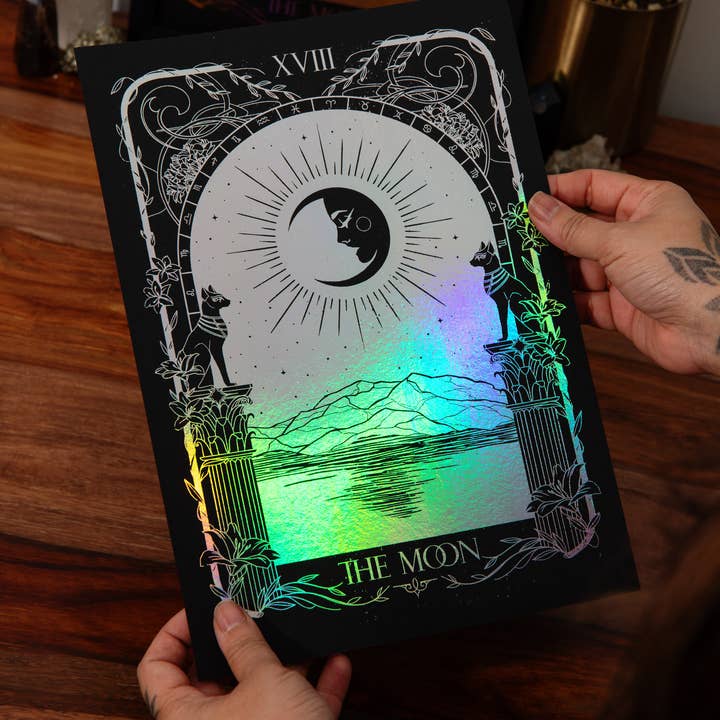 The Moon Et Tu - Wholesale Art print - The Moon Tarot Print1