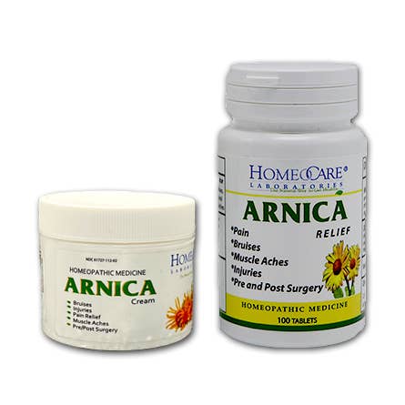HomeoCare - Wholesale Pain Relief Spray/Cream - Arnica Relief Tablets & Cream Combo0