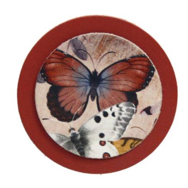 Broche redondo 'ALADAS' por atacado de Cabuxa