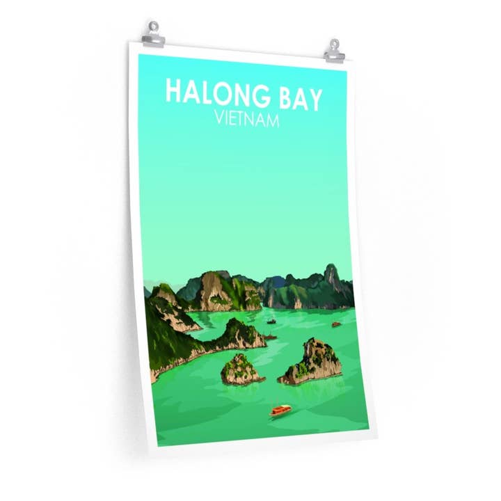 Baie d'Ha Long pour la vente par Atomic Koi Creatives