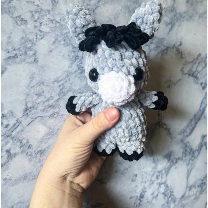 Cordeiro de Crochê, Galinha, Porco, Burro, Fazenda Amigurumi Divertida por atacado de Anh2 LTD