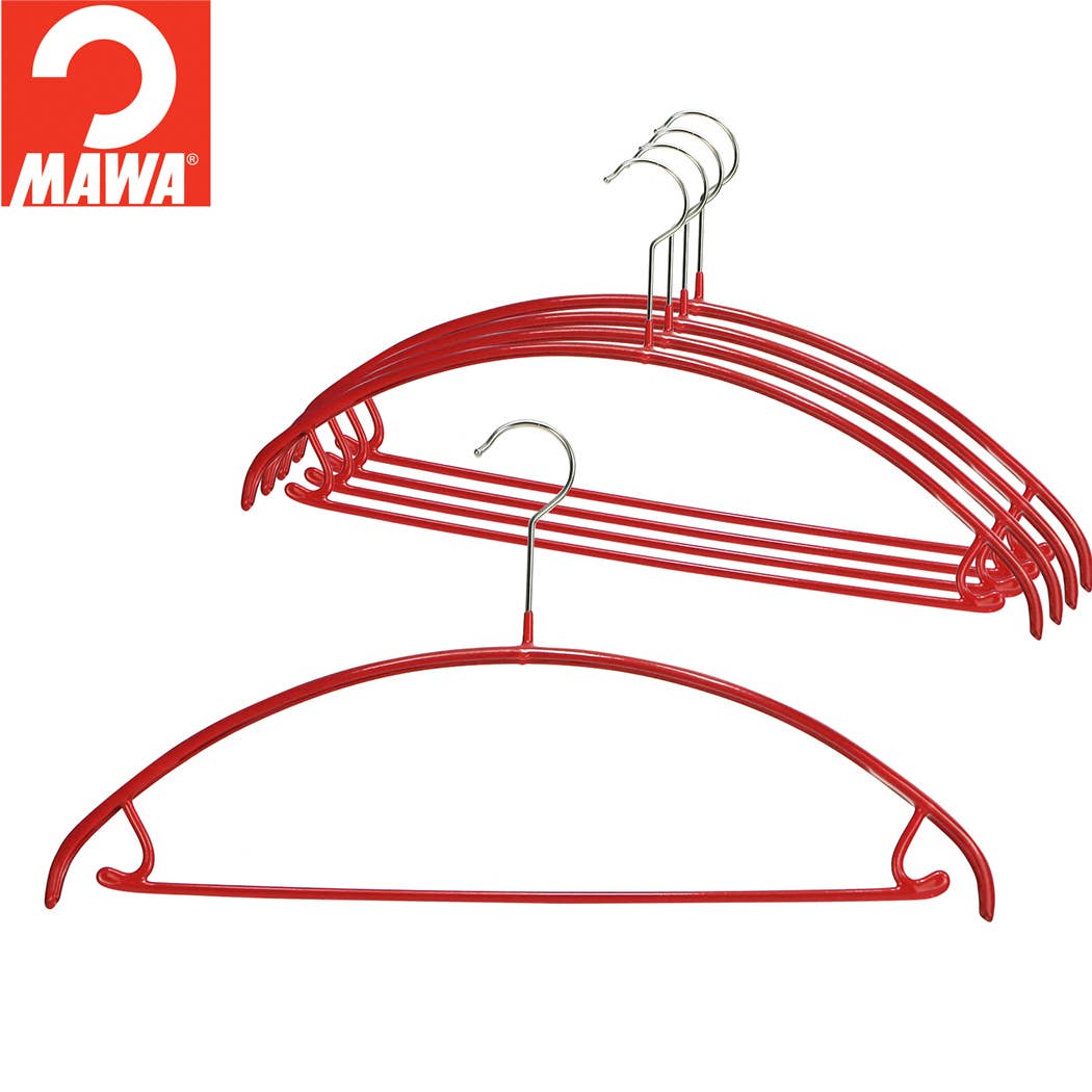 Reston Lloyd - Wholesale Clothes Hangers - MAWA, Euro Blouse Hanger with Pant Bar (5 Colors)0