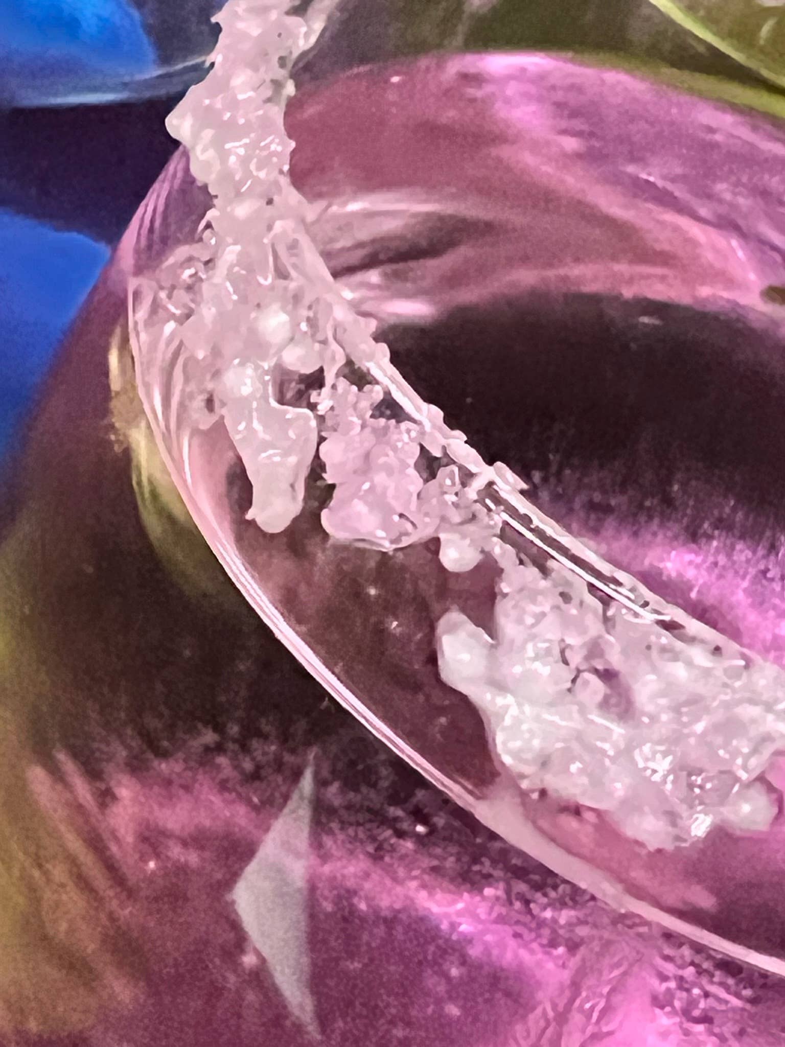 Ultimate Baker - Wholesale Cocktail Mix/Syrup - Snowy River Cocktail Glitter Baby Pink (1x4g)3