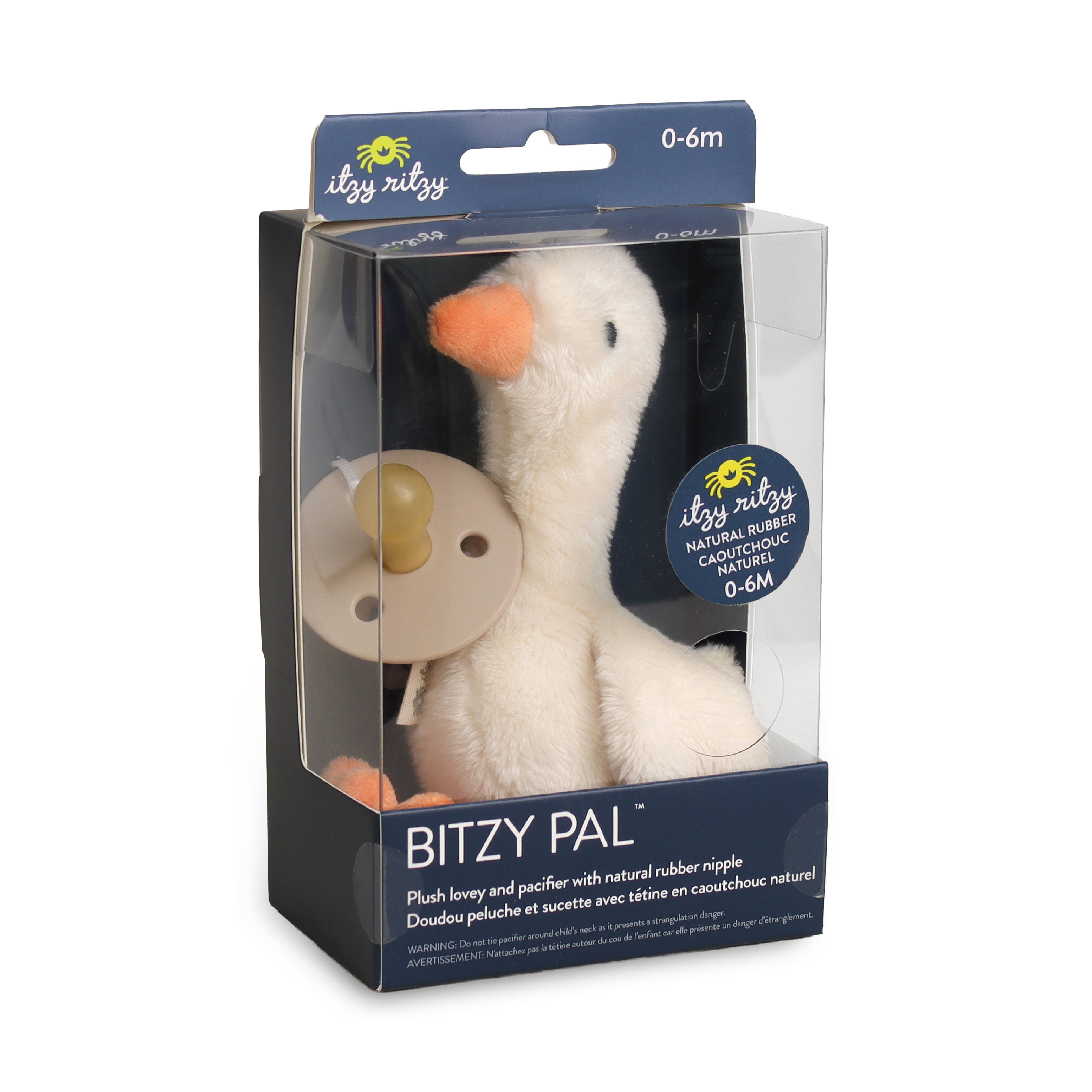 Itzy Ritzy Canada - Vente Tétine – bébé - *Nouvelles options* Sucette en caoutchouc naturel Bitzy Pal & Peluche17