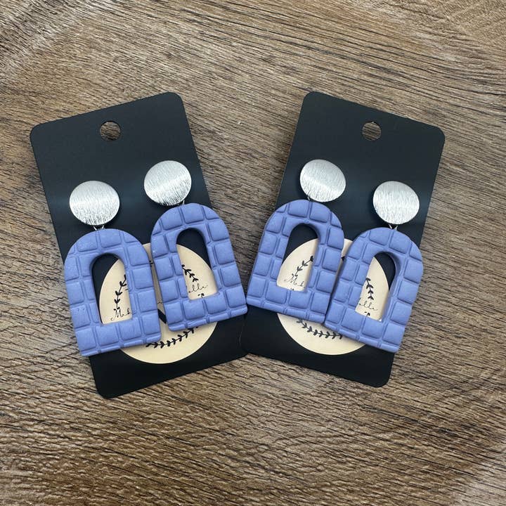 Laurel Polymer Clay Earrings for wholesale by Making with Molli