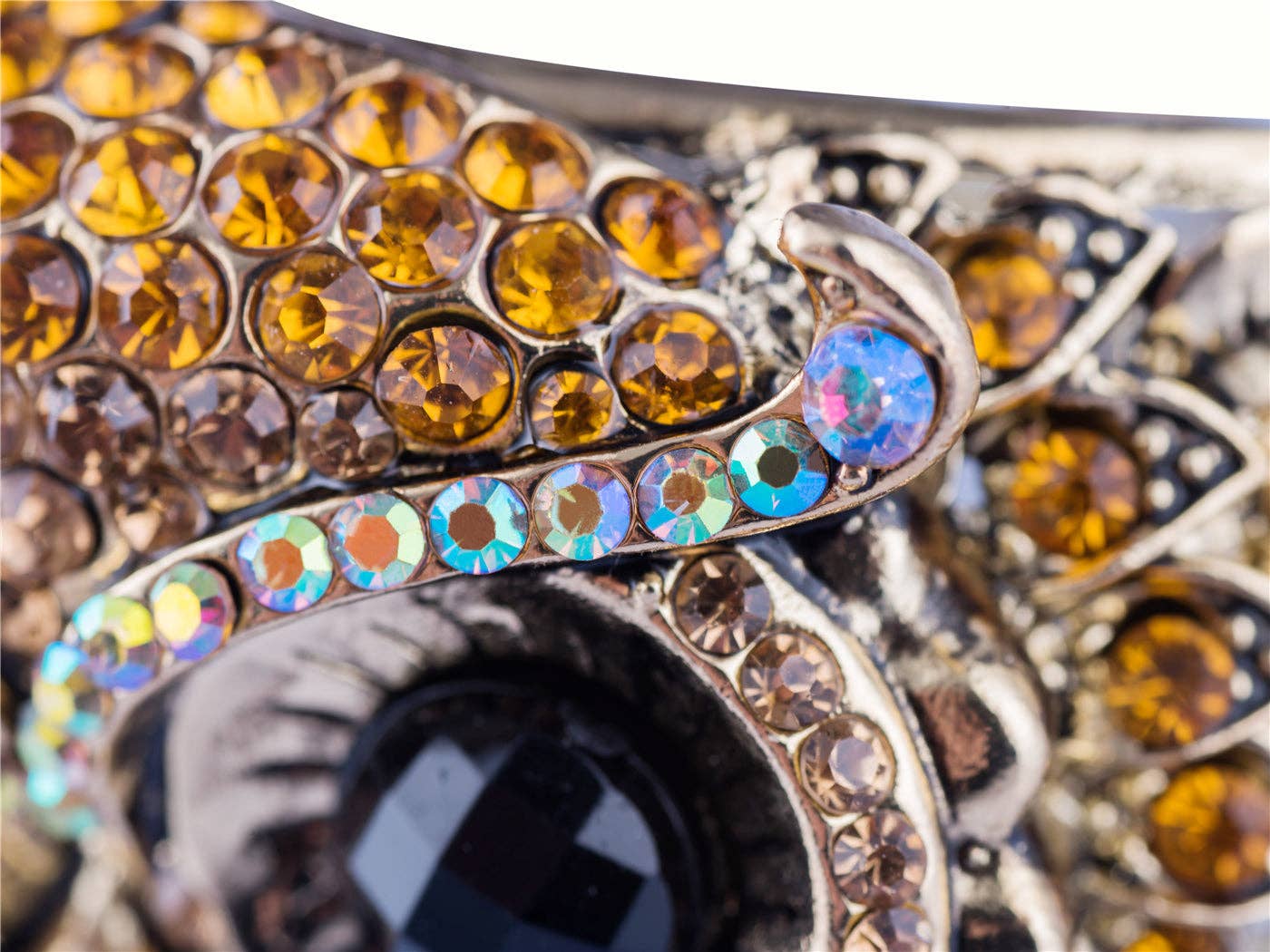 AK Brand - Wholesale Cuff Bracelet - Antique Owl Bird Cuff Bangle Bracelet7