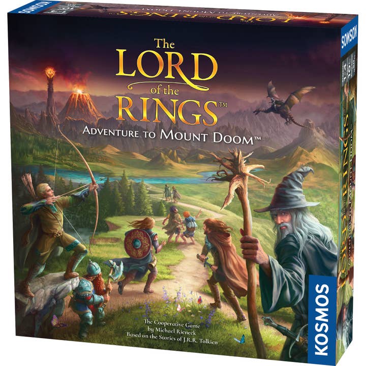 Thames & Kosmos UK LP - Wholesale Bordspel - The Lord of the Rings: Avontuur naar Mount Doom - bordspel