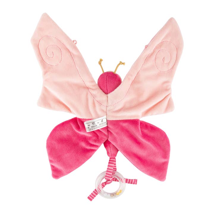 sigikid - Wholesale Classic Toy - Kids - Crinkle Cloth Butterfly Pink1