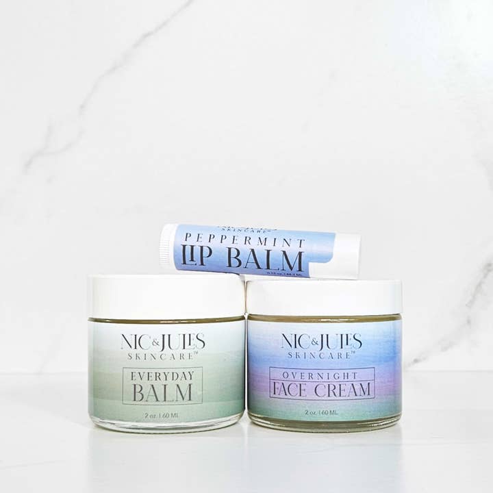 Reise-Paket für den Großhandel von Nic & Jules Skincare