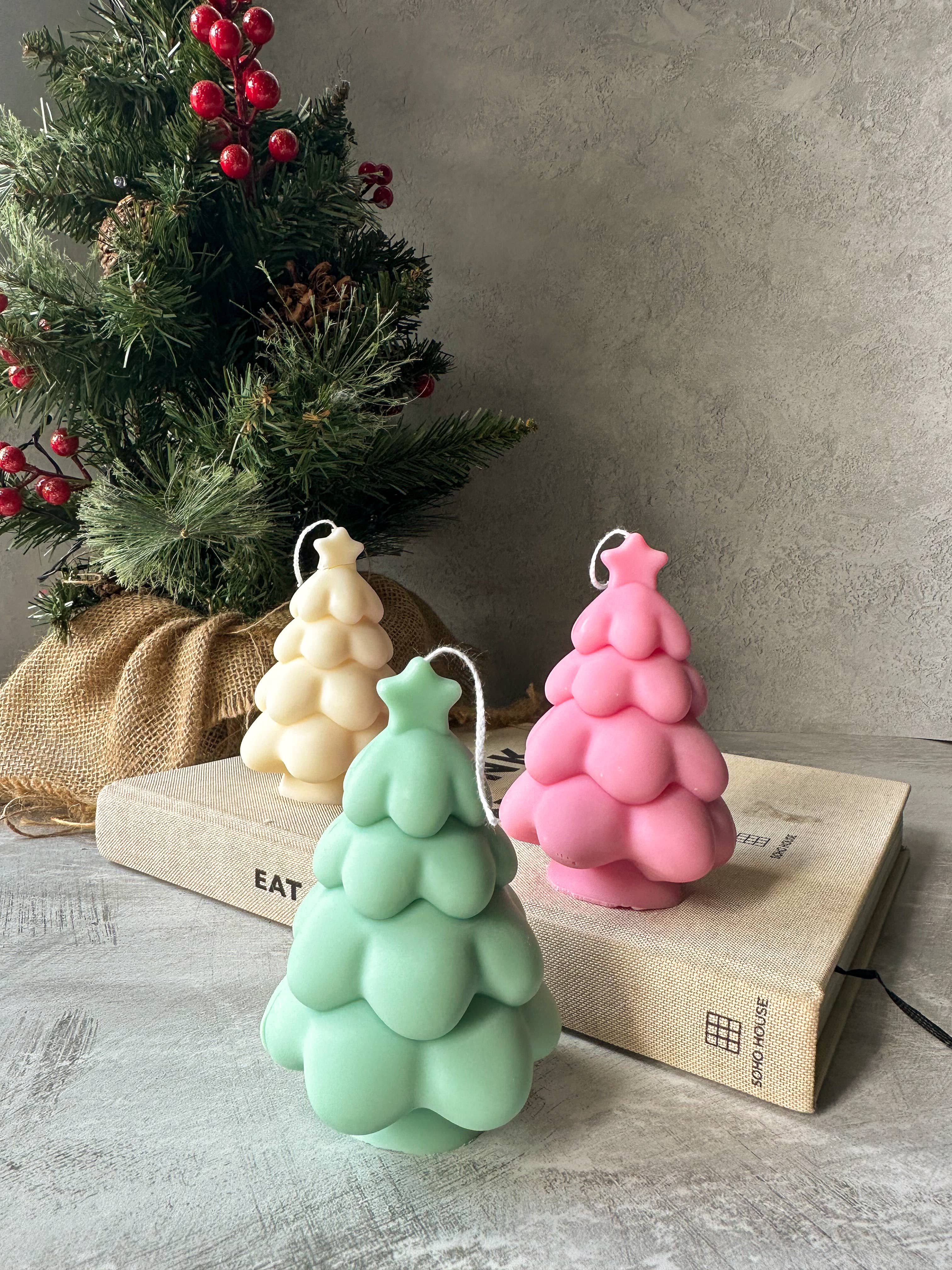 Gokican - Wholesale Novelty Candle - Christmas Tree Star Soy Wax Candle | Aesthetic Handmade7