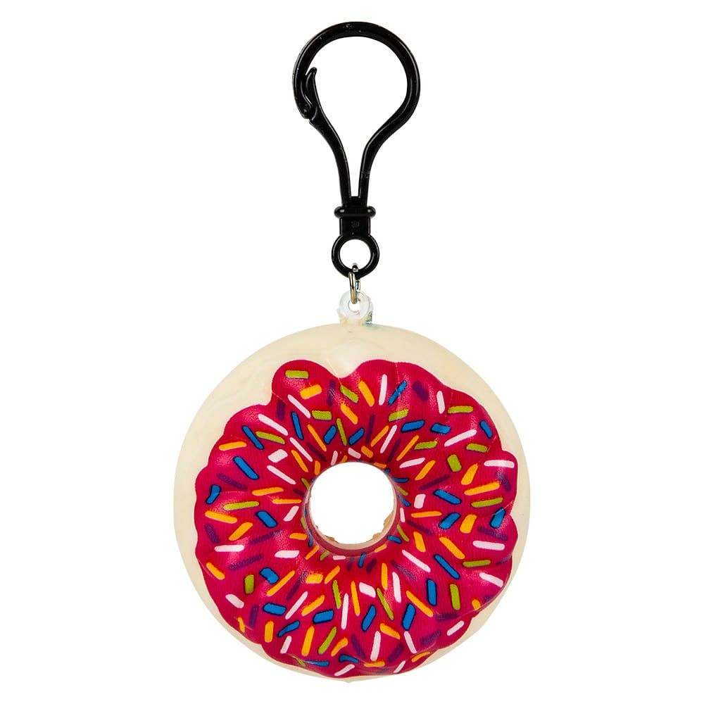 La Luna Bella - Toys - Wholesale Backpack - Kids - SQUISH DONUT BACKPACK CLIP - LLB Toys4