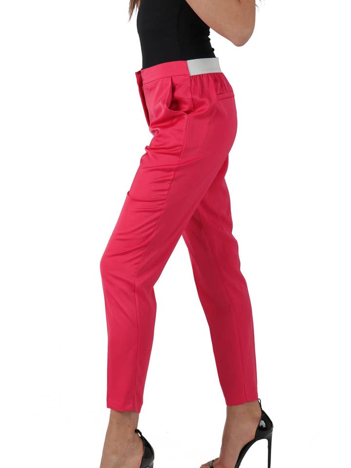 Elastiska Rygg Rosa Byxor för wholesale av Marina Kaneva