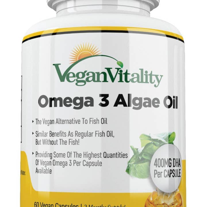 Omega 3 Algae Oil for wholesale by Vegan Vitality
