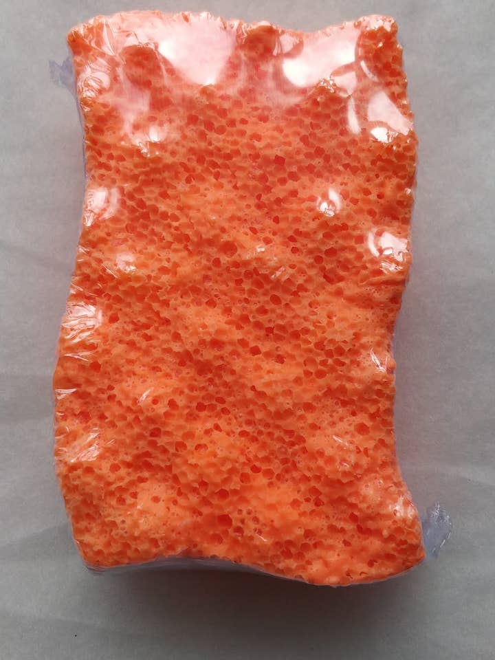 Esponja de banho tropical com sabão de laranja infundido por atacado de Witchy Wednesdays