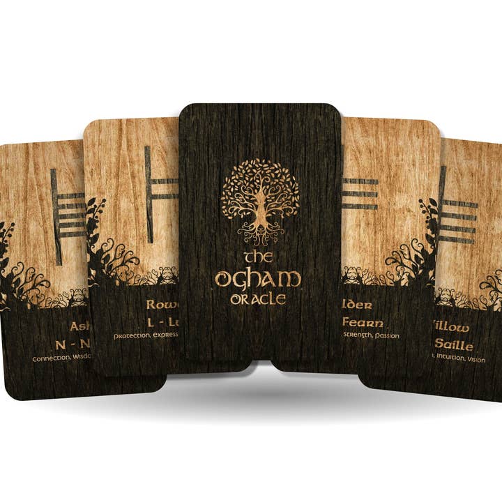 The Ogham Oracle - Oráculo Celta - Alfabeto Nórdico para venta al por mayor de Ibiza Tarot USA