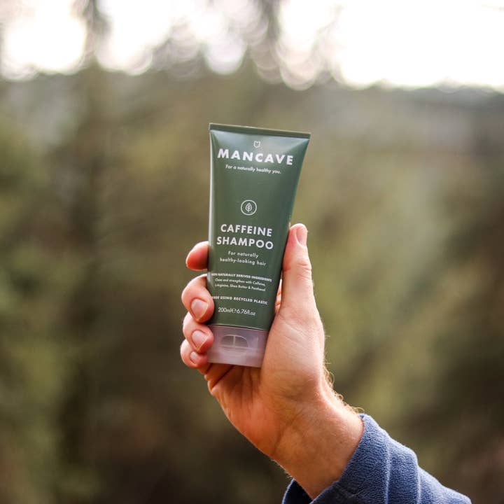 ManCave – wholesale Hair shampoo – Mens Shampoo | Caffeine Shampoo | 200ml | Gift for him1