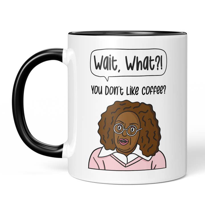 Oprah Vad Meme kaffe mugg för wholesale av TeePee Creations