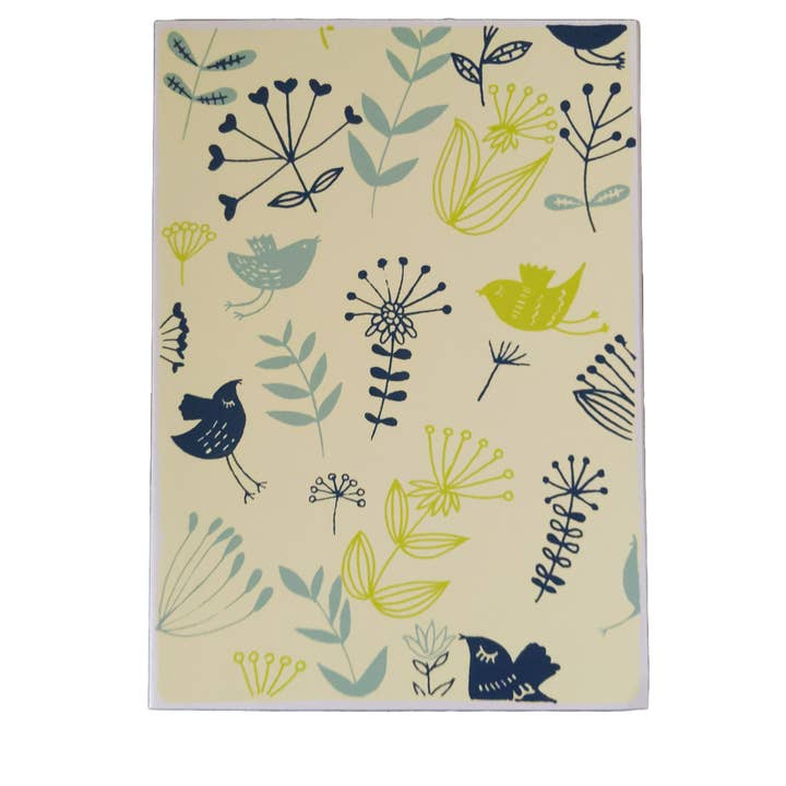 Greeting Cards 5x7" - Birds and Leaves for wholesale by Hopes Unlimited