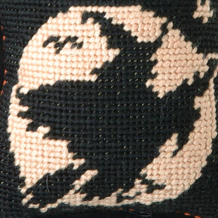 Peking Handicraft - Vendita all'ingrosso Decorazione per porta - La strega è in Needlepoint - Appendiabiti per Halloween