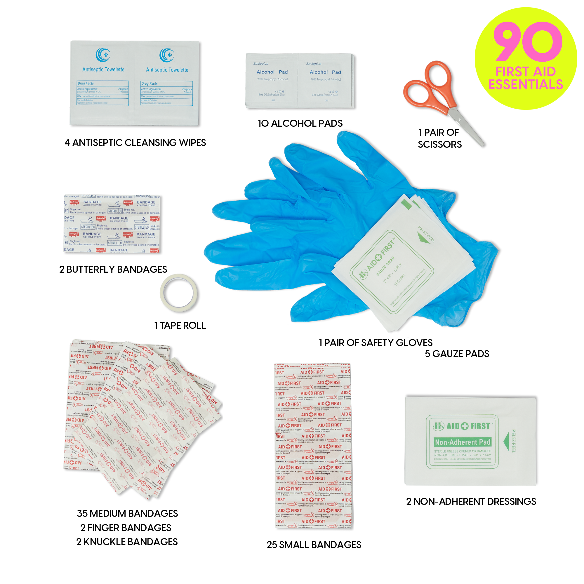 BLINGSTING - Wholesale First Aid Kit - Mini Car First Aid Kit 1