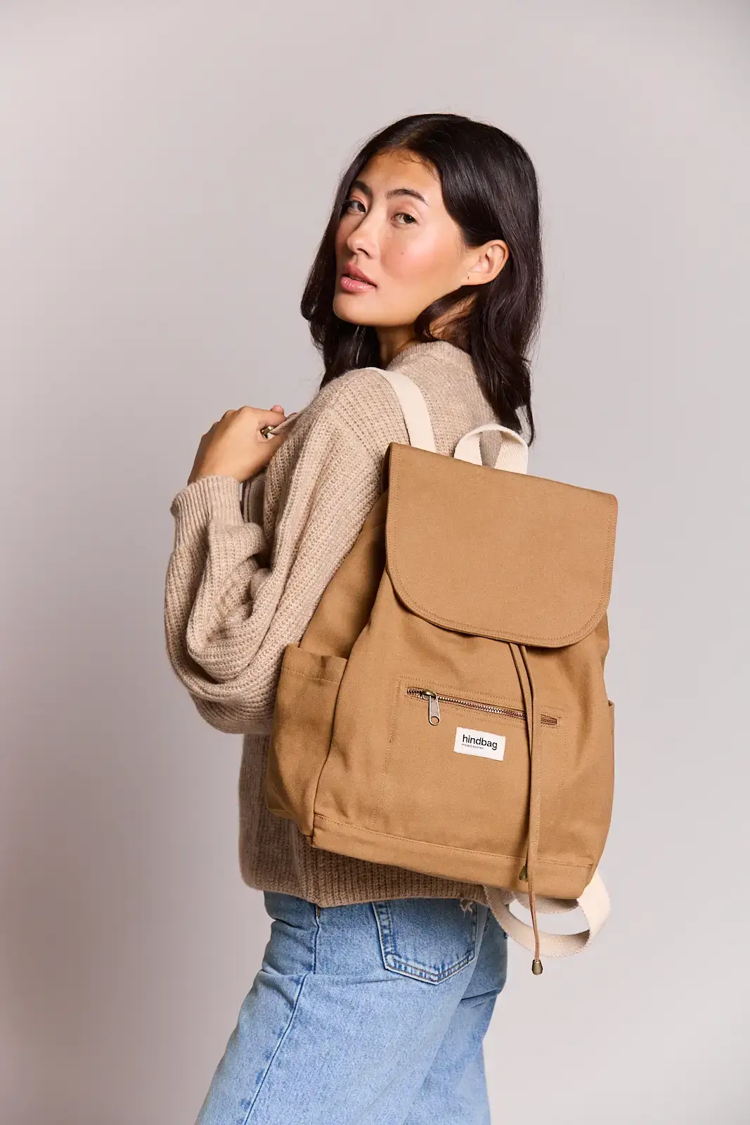 Hindbag - Wholesale Backpack - Women's - Eliot Cinnamon Backpack0