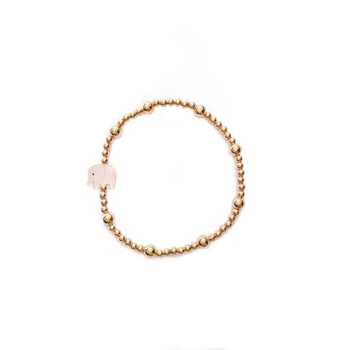Elephant Bead Bracelet for wholesale by Callie Lee ®️