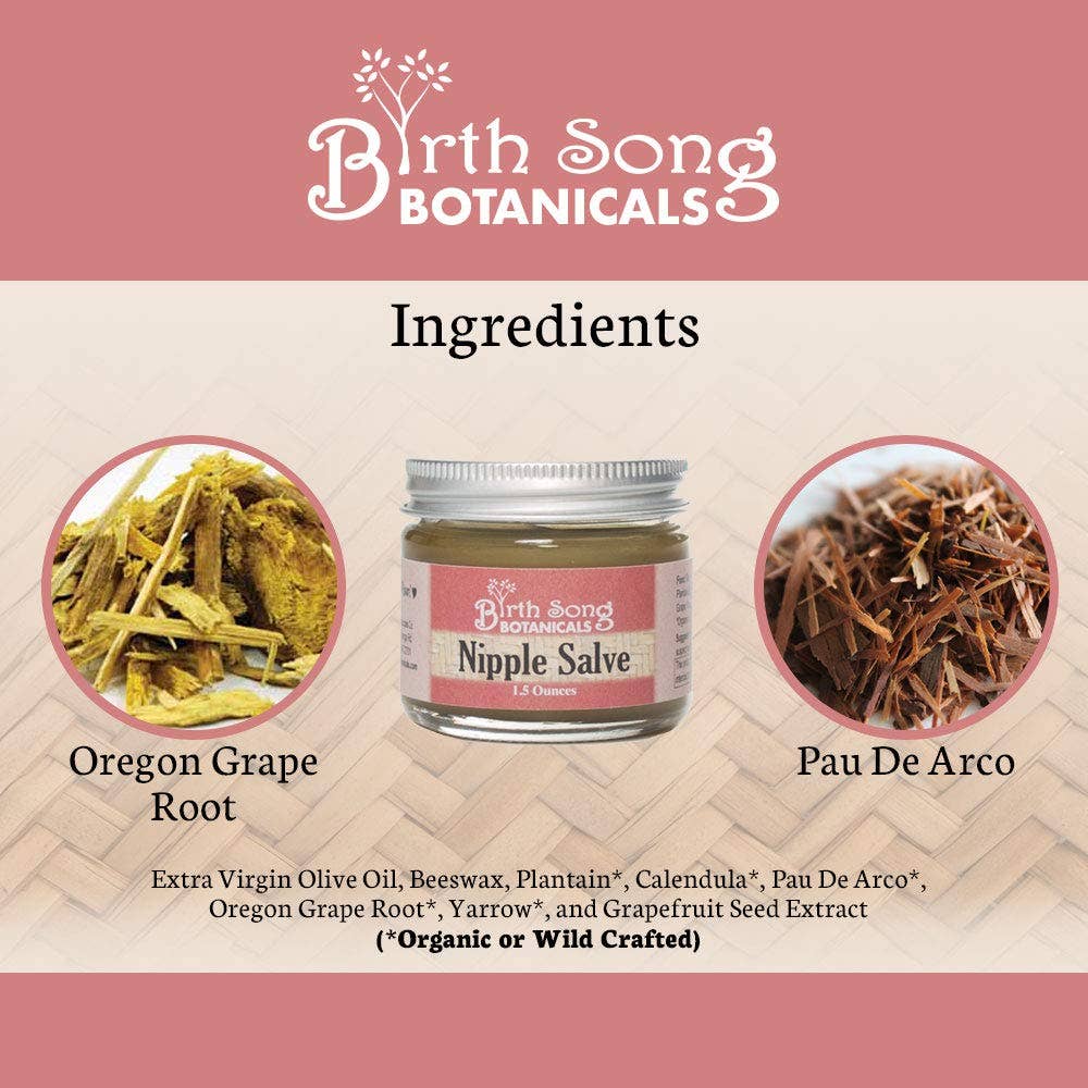 Birth Song Botanicals Co. - Wholesale Tepelcrème - Zwangerschap - Kruidenzalf voor tepelpijn bij borstvoeding en kolven6